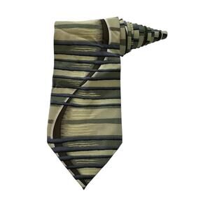J Garcia Emerald City Collection Fourteen Vintage 1999 Novelty Necktie 100% Silk